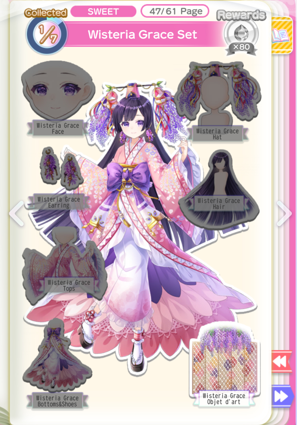 Wisteria Grace Set Cocoppa Dolls Wiki Fandom