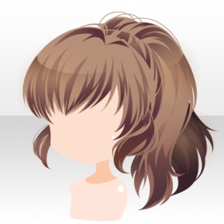 Hair animation. Аниме волосы короткие хвосты. Аниме с хвостиком и короткими волосами. Короткие аниме прически для девушек. Аниме прически с коротким хвостиком.