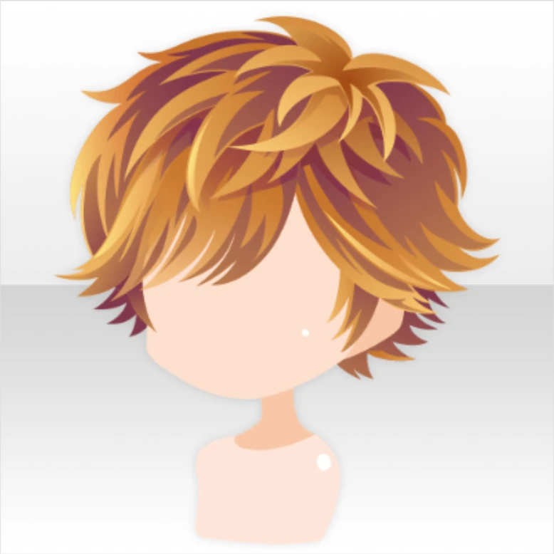 Image - (Hairstyle) Ancient Boy Short Hair ver.A orange 