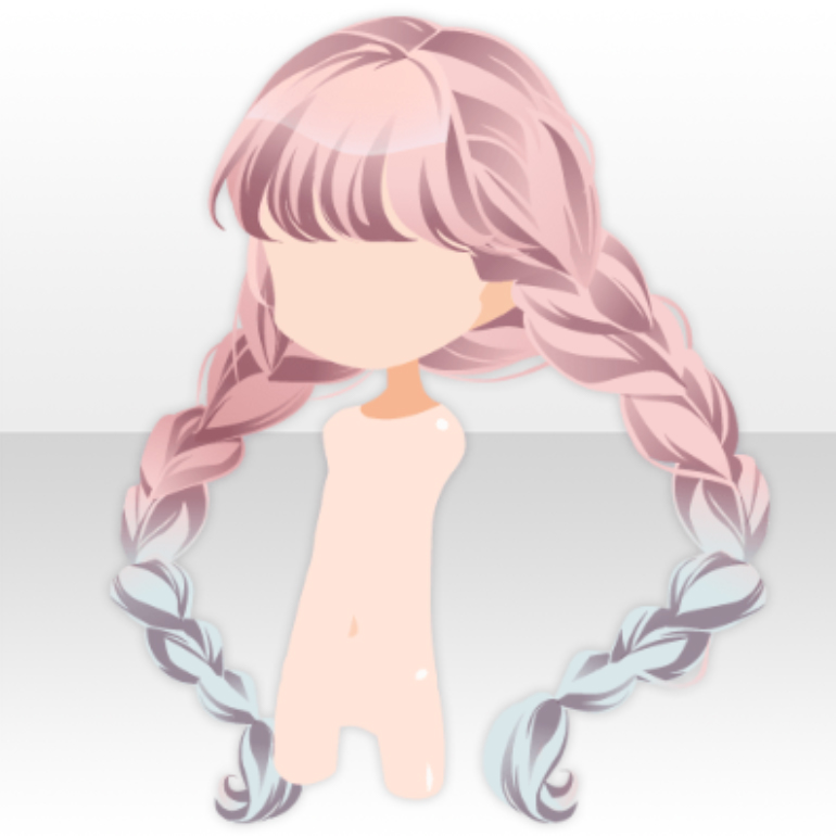 Image - (Hairstyle) Cutie Braided Hair ver.A pink.jpg | CocoPPa Play ...