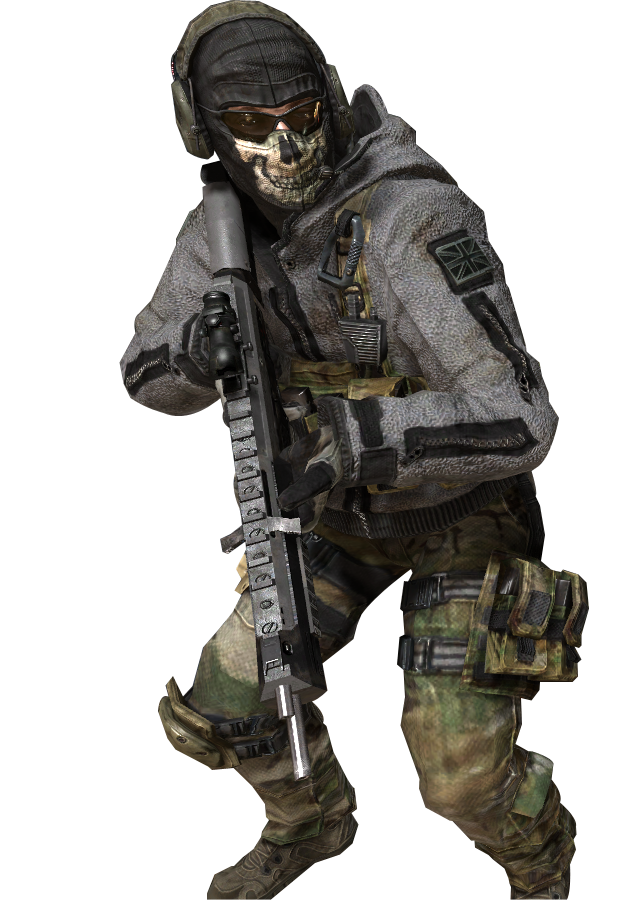 Картинки гоуста из call of duty modern warfare 2