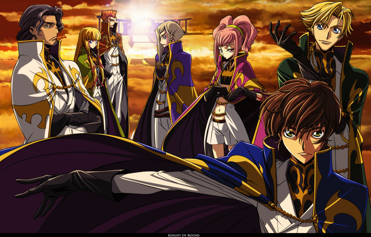 Caballeros De La Mesa Redonda Code Geass Wiki Fandom Powered By Wikia