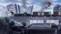 Kallen escaping Jeremiah