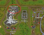 Black Knight Fortress location