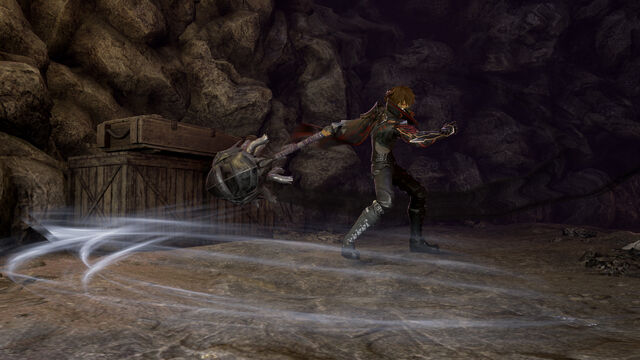 File:Huge Hammer Strong Attack 2 - Code Vein.jpg