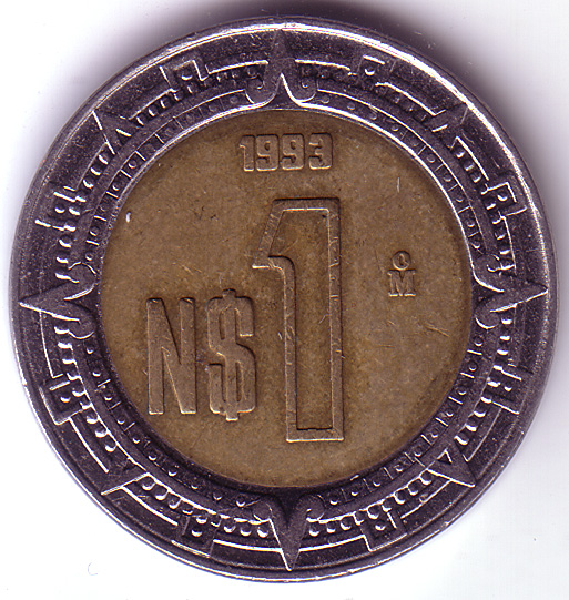 mxn-1993-1-peso-coin-collecting-wiki-fandom