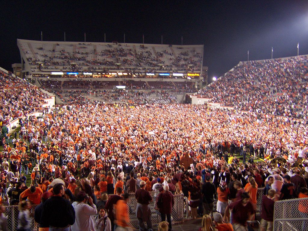 Lane Stadium Seating Chart Student Section