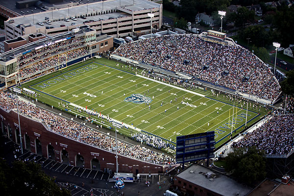 foreman field at s b ballard stadium american football foreman field