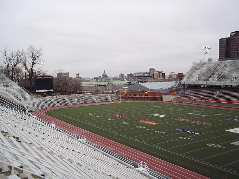 Percival Molson Memorial Stadium Seating Chart