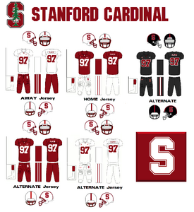 cardinal stanford uniform football wikia colors college wiki