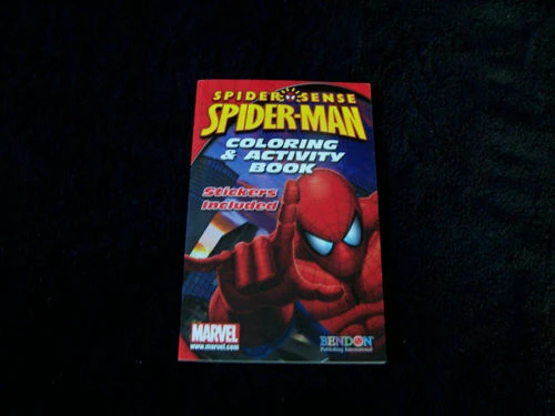 Image - Spider Sense Spider-Man Coloring & Activity Book.jpg | Coloring ...