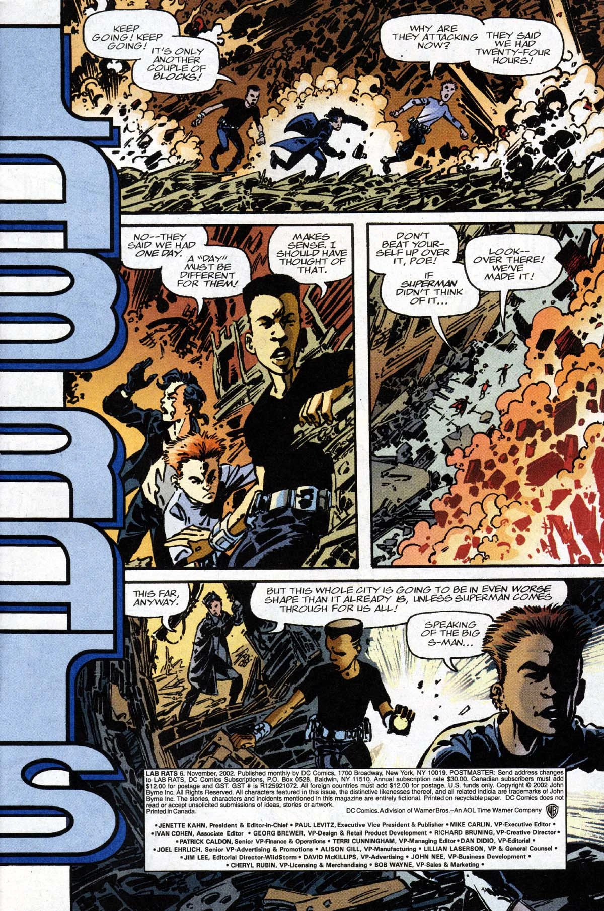 Image Lab Rats Vol 1 6 001.JPG Comic Book Art Wiki FANDOM powered