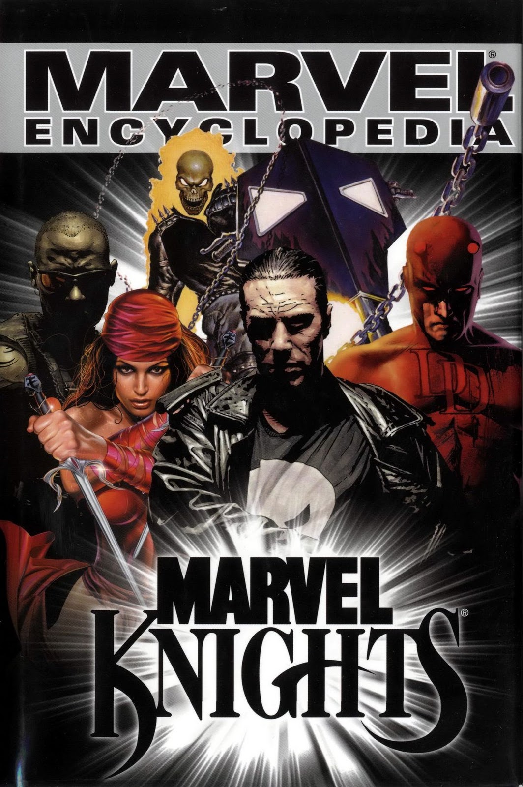 Рыцари марвел. Комиксы Марвел 2004 год. Marvel Encyclopedia #5. Ultimate Marvel Knights.