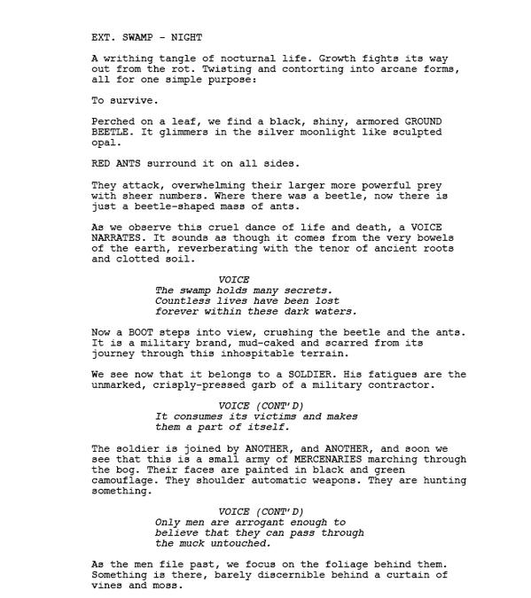 41+ Debut Sample Script