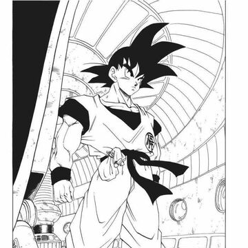 Son Goku Dbz Manga Comic Vs Anime Vs Cartoon Wiki Fandom