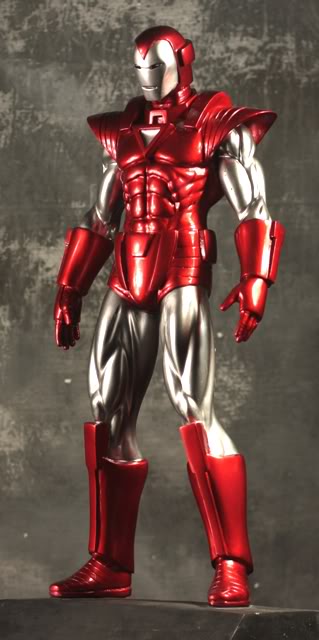 silver centurion armor iron man