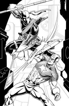 CAF CaptainAmerica Deathstroke