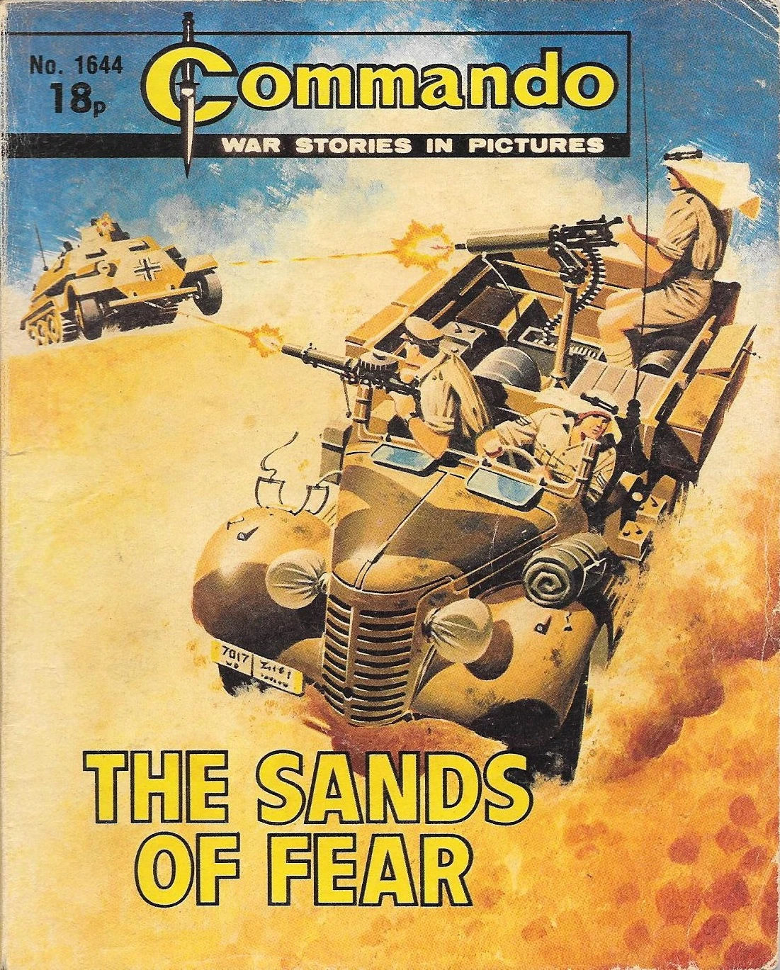 The Sands Of Fear Commando Comics Wiki FANDOM powered by Wikia