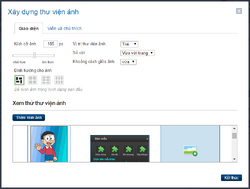 Xay dung thu vien anh