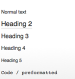 Paragraph format