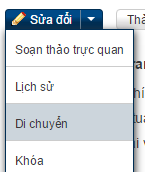 Đổi tên trang 1