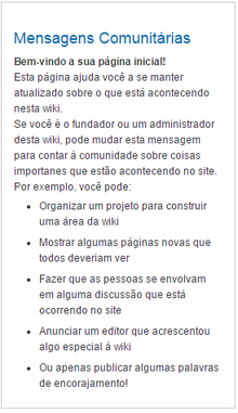 Comunidade exemplo