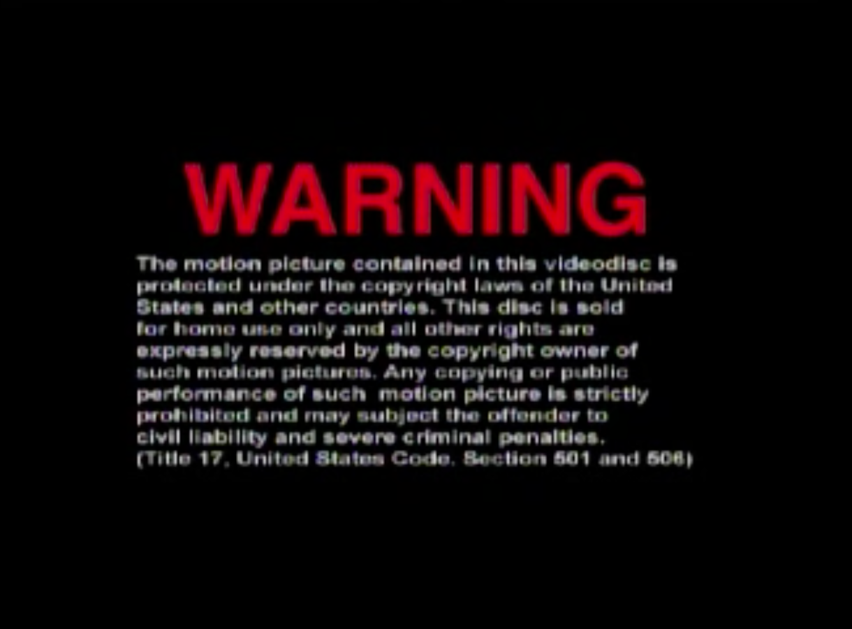 Warning exception. Warning exception