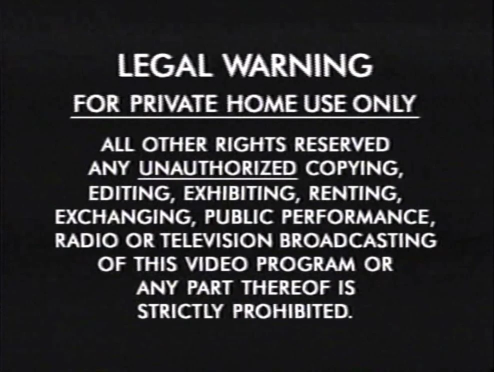 ThornEMI/HBO Video Warning Screens Company Bumpers Wiki Fandom