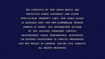 Dreamworks Home Entertainment Warning Screens Company Bumpers