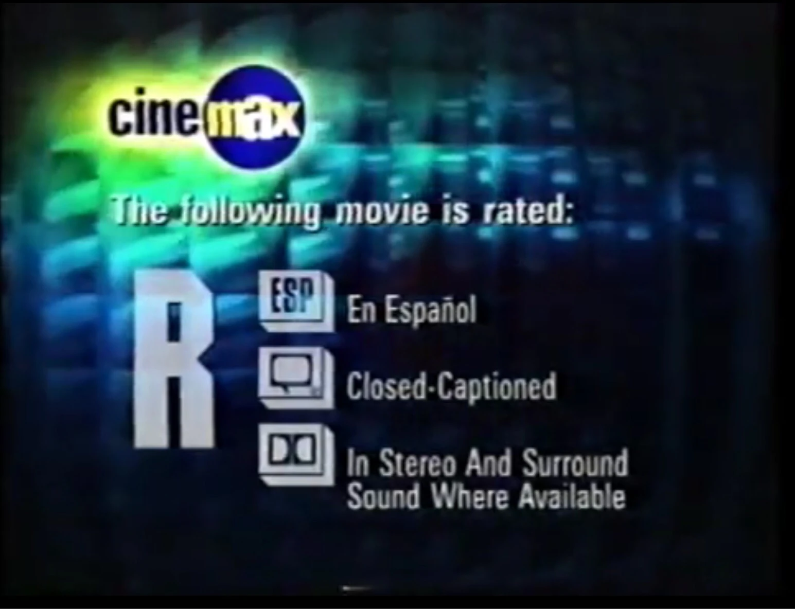 Cinemax Rating Bumpers Company Bumpers Wiki FANDOM powered by Wikia