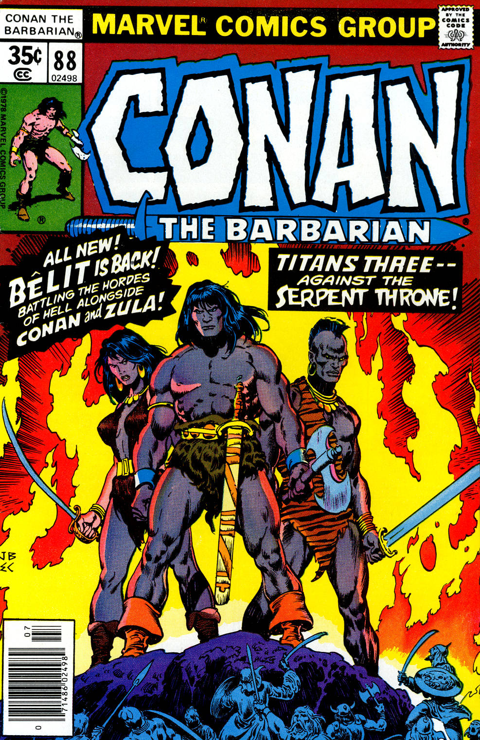 Conan The Barbarian: The Original Marvel Years Vol. 4 ...