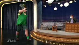 The Notre Dame Leprechaun With A Pituitary Gland Disorder The Conan O Brien Wiki Fandom