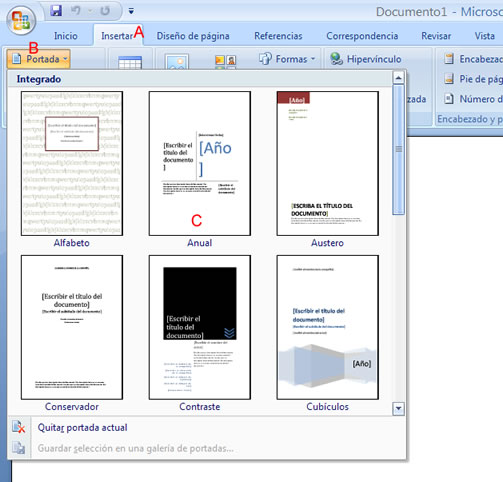 Resultado de imagen para portada de word