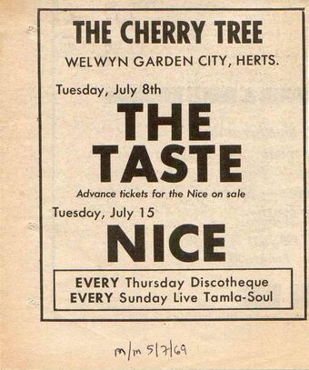 July 15 1969 Cherry Tree Welwyn Garden City Eng Concerts Wiki