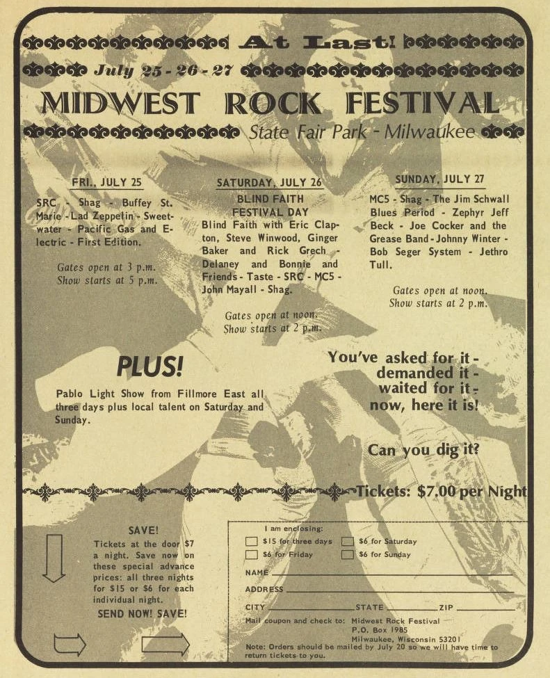 Midwest Rock Festival Concerts Wiki FANDOM powered by Wikia