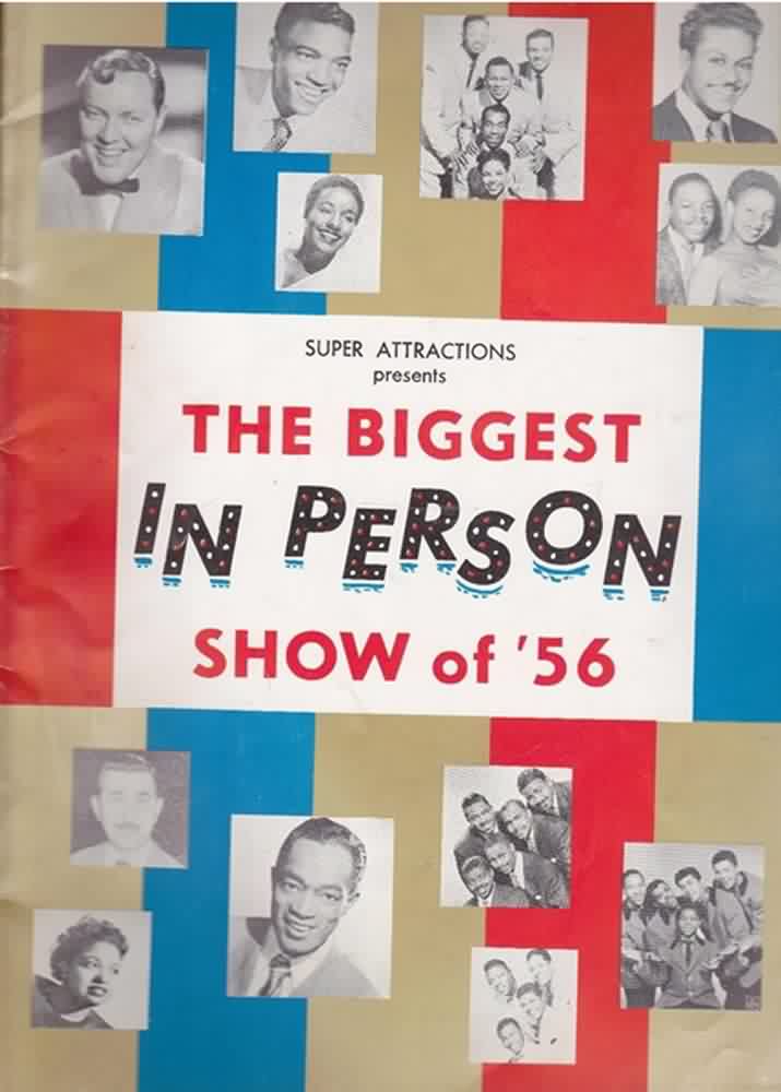 ++++ 1956 *BILL HALEY /& THE PLATTERS CONCERT POSTER