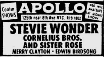 Stevie Wonder Concerts 1970s Concerts Wiki Fandom
