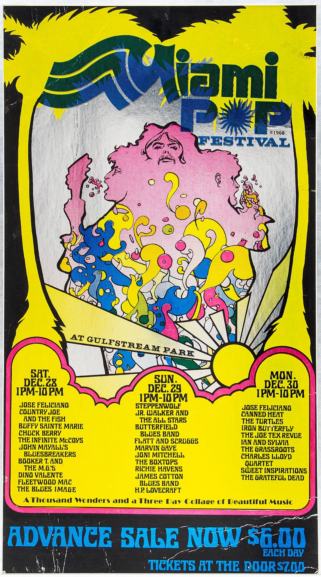 Miami Pop Festival December 1968 Concerts Wiki Fandom