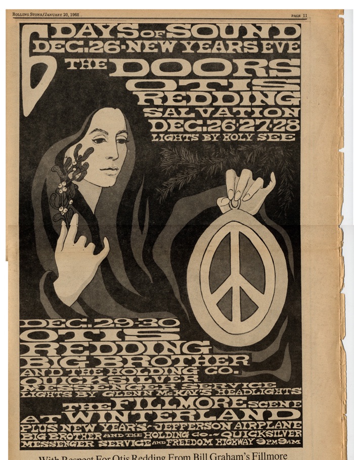 December 29-31, 1967 Winterland, San Francisco, CA | Concerts Wiki ...