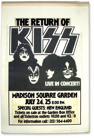 July 24 25 1979 Madison Square Garden New York City Ny