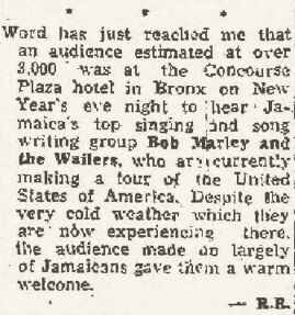 December 31 1971 Concourse Plaza Hotel New York City Ny