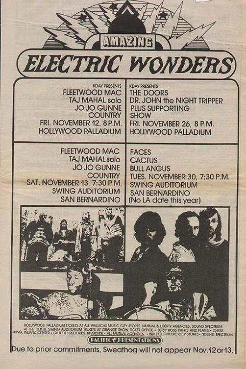November 13, 1971 Swing Auditorium, San Bernardino, CA Concerts Wiki