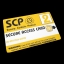 Scp containment breach keycard