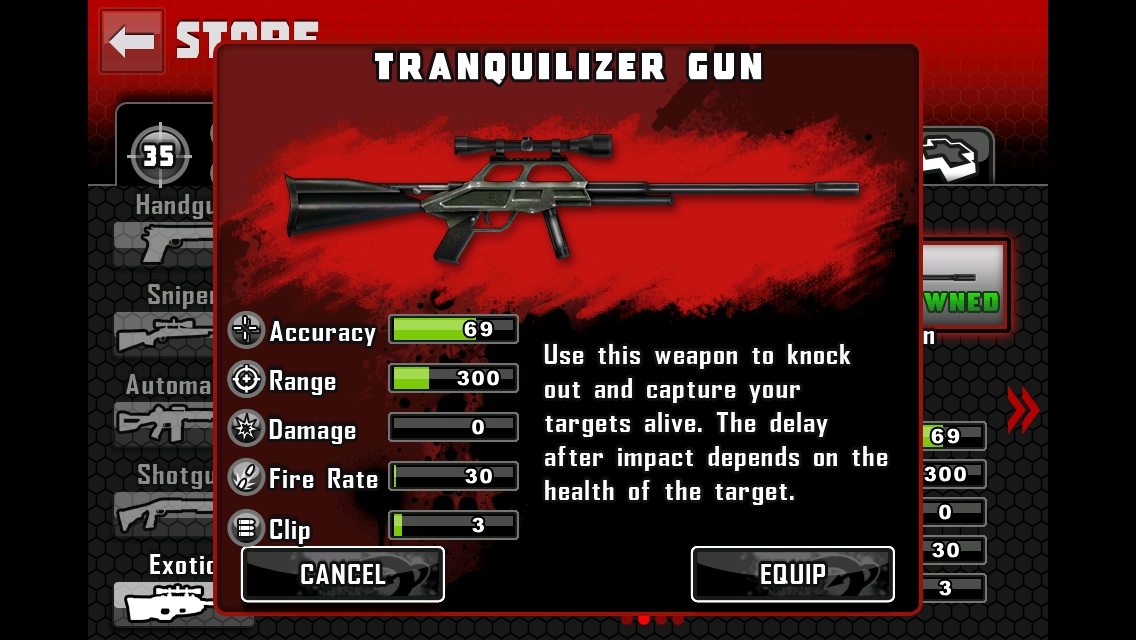 contract killer sniper transfer weapon list