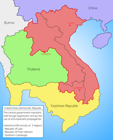 Image - Map of Indochinese DR.png | Constructed Worlds Wiki | FANDOM ...