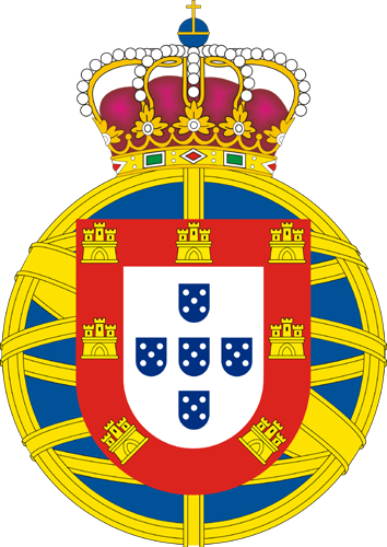 Image - Coat of arms of the United Kingdom of Portugal ...