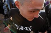 Задержание фашиста