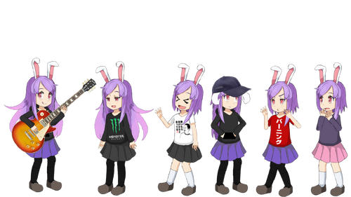 こどもHSI姉貴着せ替え色々