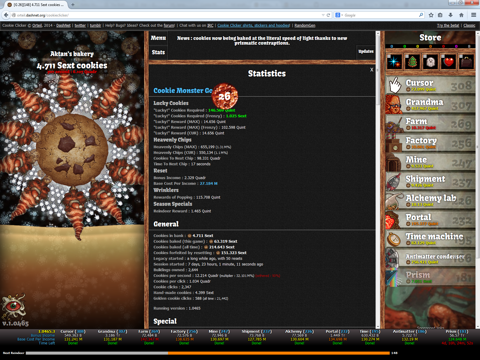 Javascript Console, Cookie Clicker Wiki