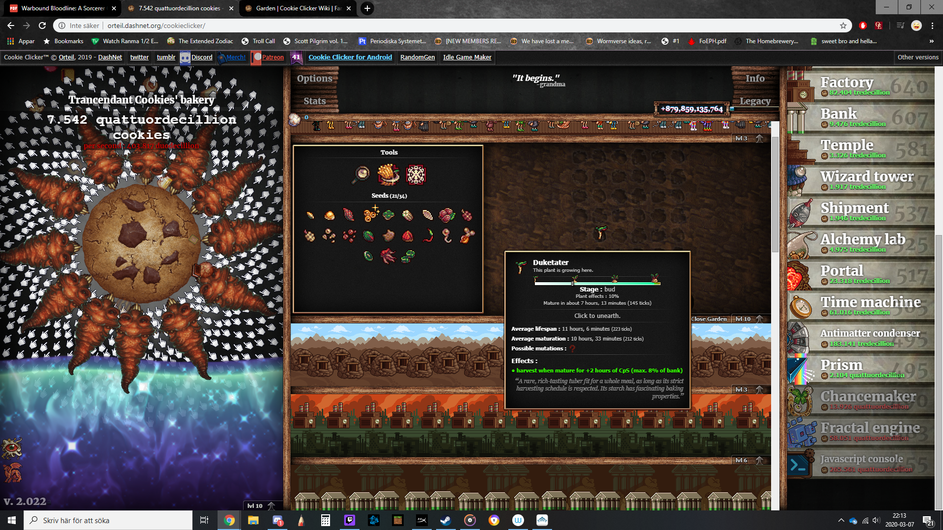 0以上 Cookie Clicker Garden